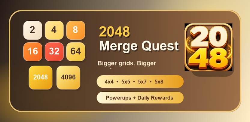 2048 Merge Quest artwork
