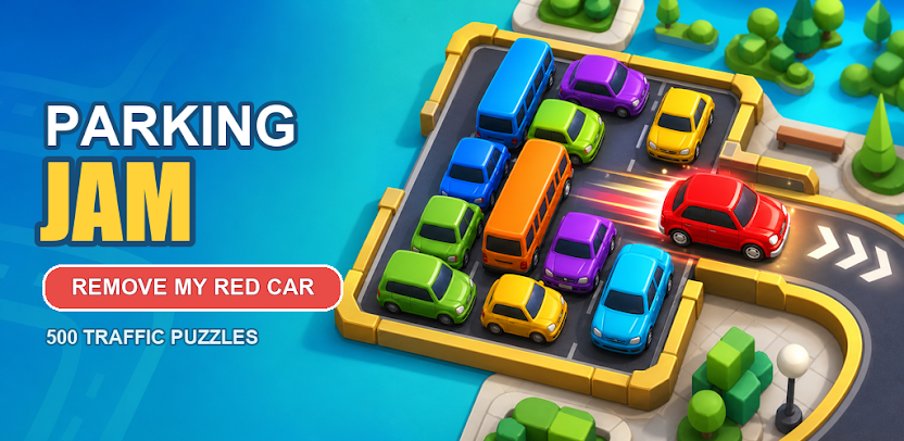 Parking Jam: Remove My Red Car artwork