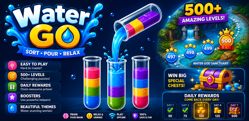 WaterGo: Water Sort Puzzle artwork
